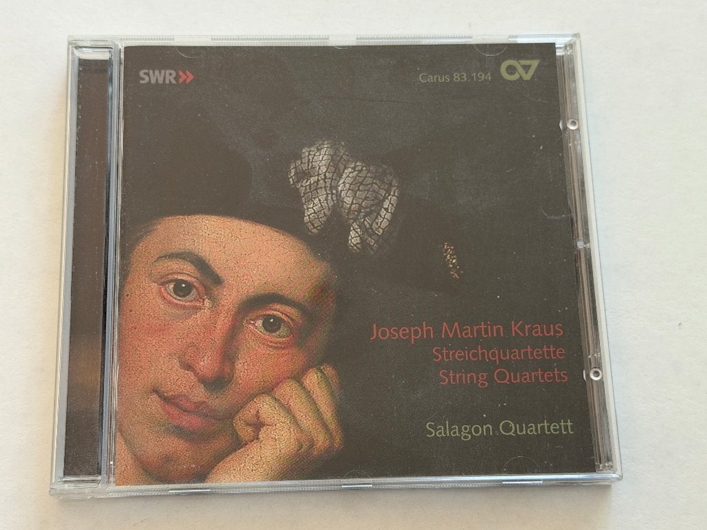 Joseph Martin Kraus - Salagon Quartet – String Quartets, Ophalen of Verzenden, Gebruikt