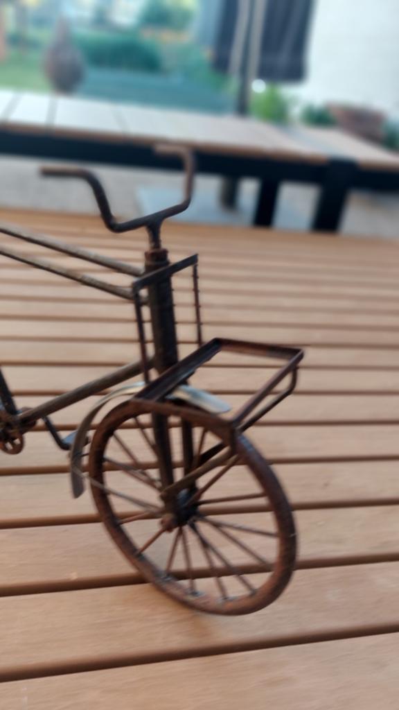 Decoratief ijzeren fietsmodel, Hobby & Loisirs créatifs, Modélisme | Autre, Enlèvement