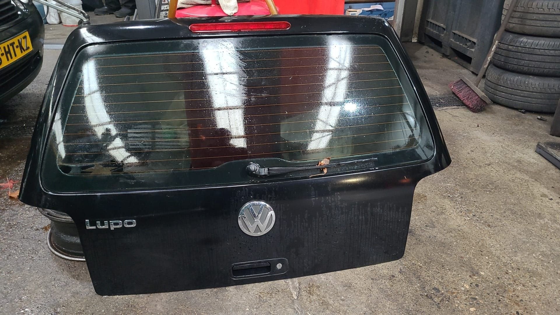 VW LUPO ACHTERKLEP DONKERE RAAM, Arrière, -, Haillon arrière, Utilisé