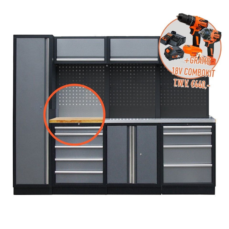 SP Tools Professioneel Garage Wandsysteem, Verzenden, Nieuw