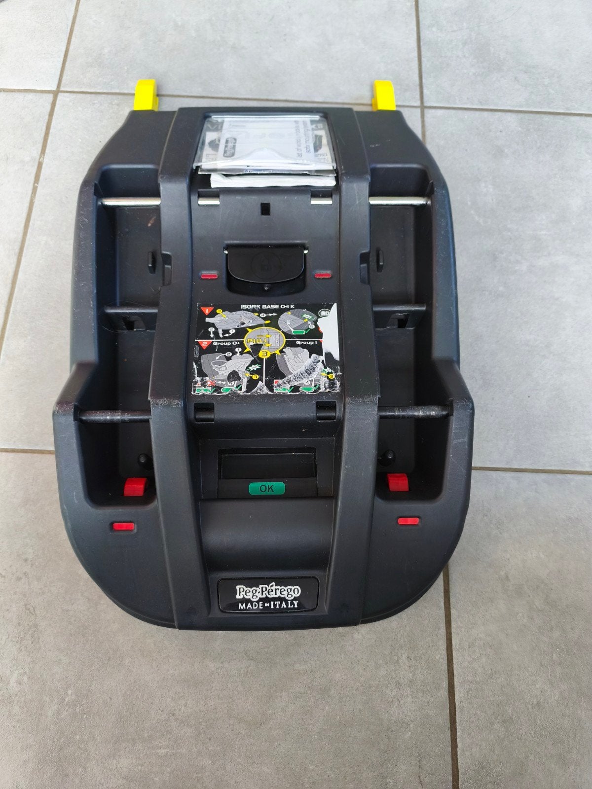 Base isofix peg perego primo viaggio sl, Ophalen