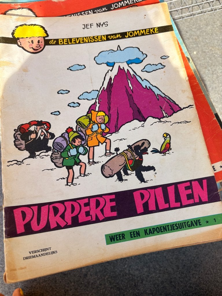 Vintage Jommeke, Plusieurs BD, Jef Nys., Enlèvement, Utilisé