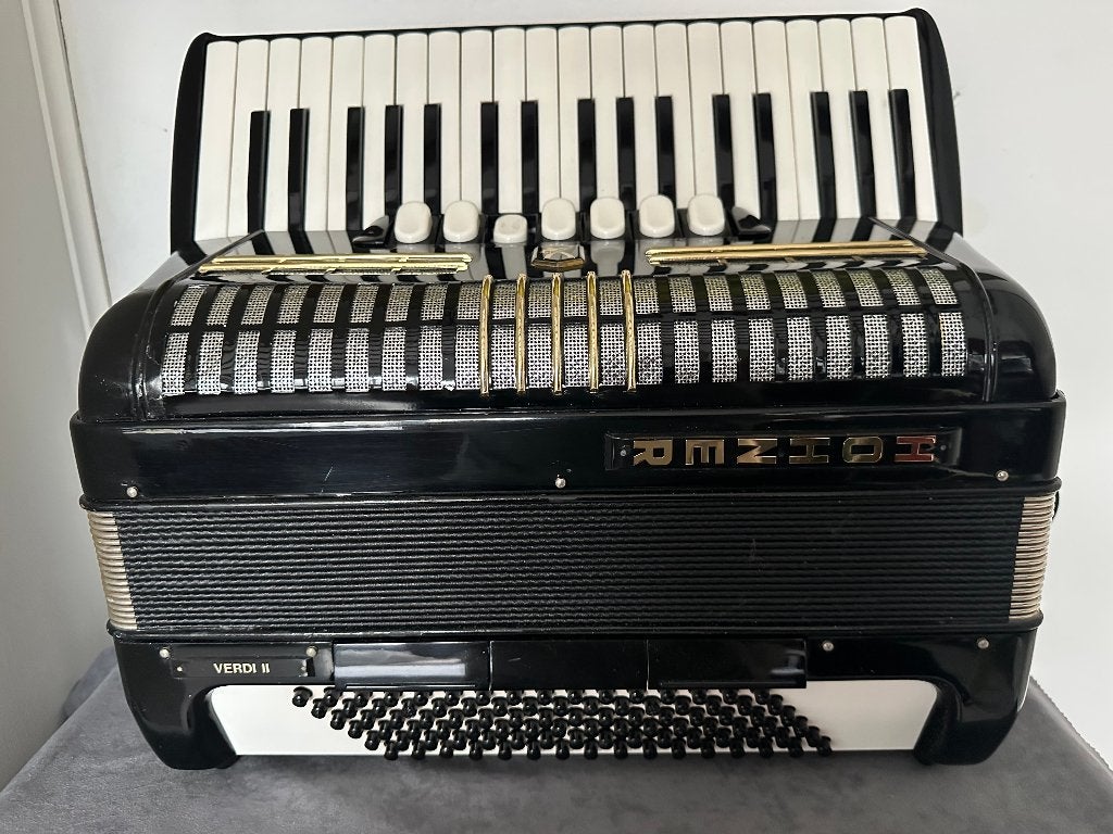 Accordeon Hohner Verdi II, Enlèvement ou Envoi, Avec valise, Comme neuf, Hohner