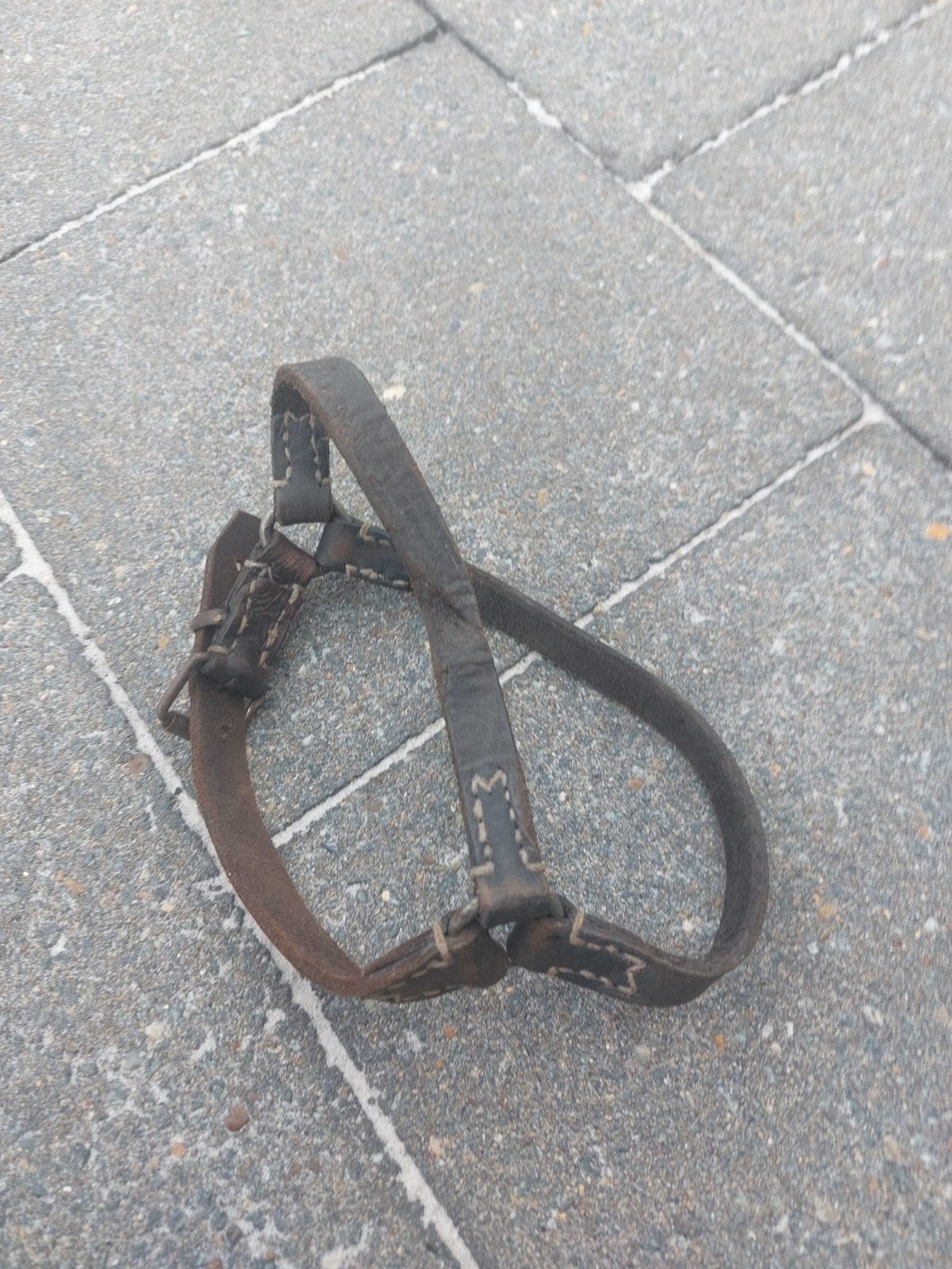 Sangle de talon en cuir allemand WW2 WW2 pour bottes de la W, Enlèvement ou Envoi, Armée de terre, Vêtements ou Chaussures
