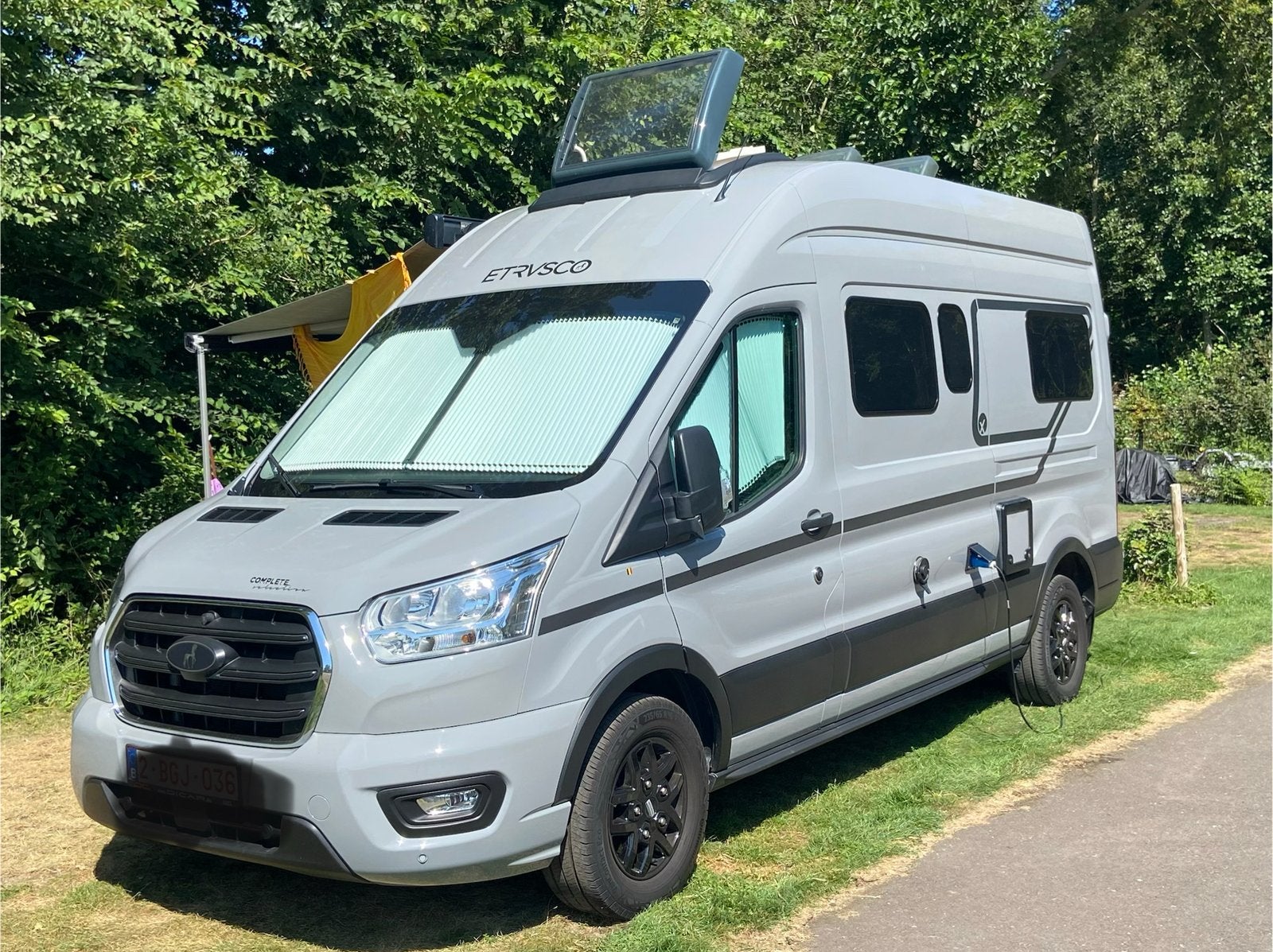 Campervan Etrusco, Automaat, Buscamper of Camperbus, Ringverwarming, Ford