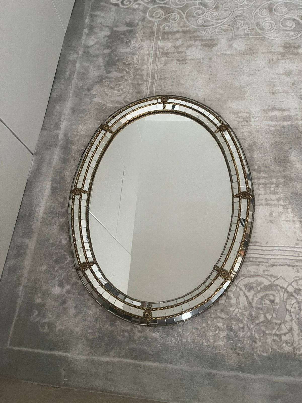 Ancien miroir, Enlèvement ou Envoi, Comme neuf, Carré