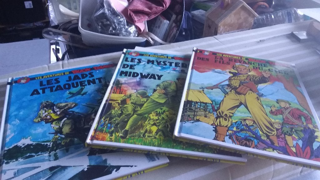 Lot 3 bd les aventures de buck danny, Livres, Plusieurs BD, Enlèvement ou Envoi, Charlier - Hubinon, Comme neuf