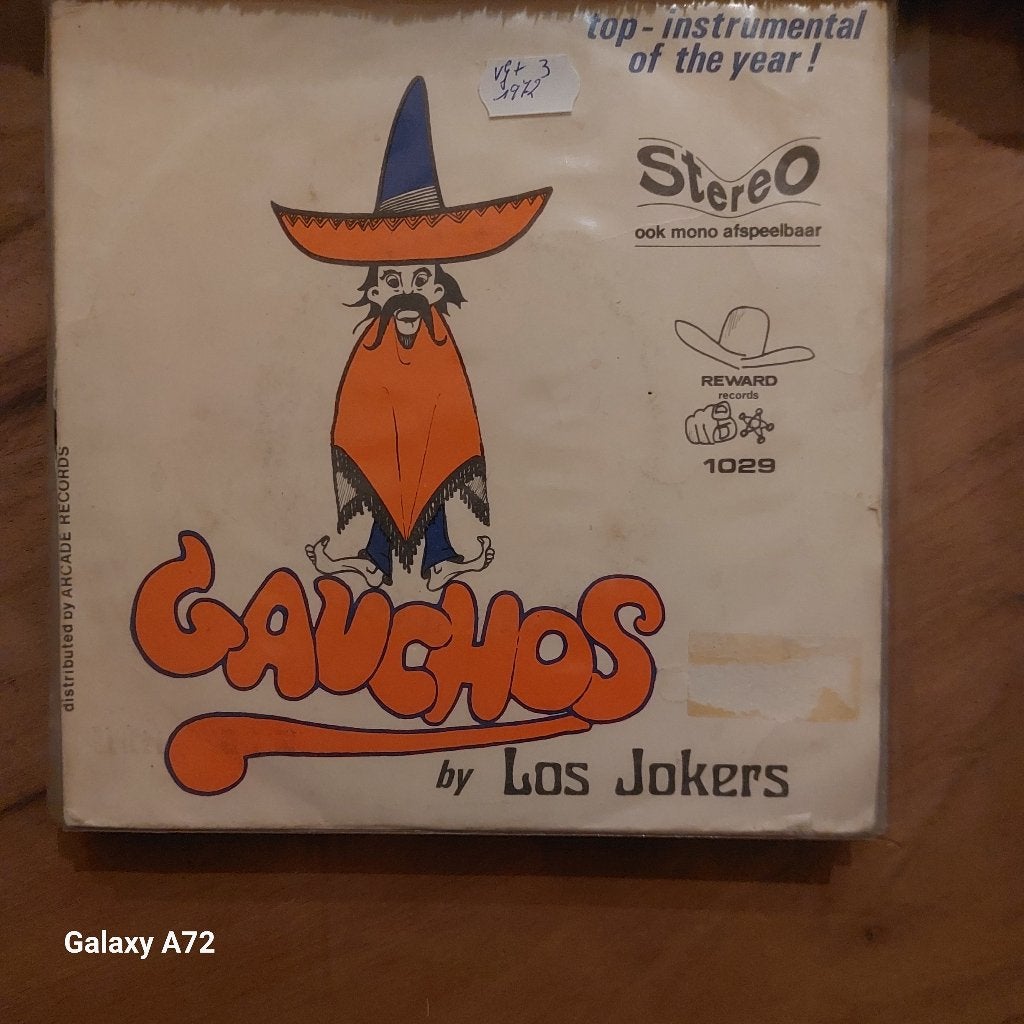 jokers gauchos, Gebruikt, 7 inch, Ophalen of Verzenden, Pop