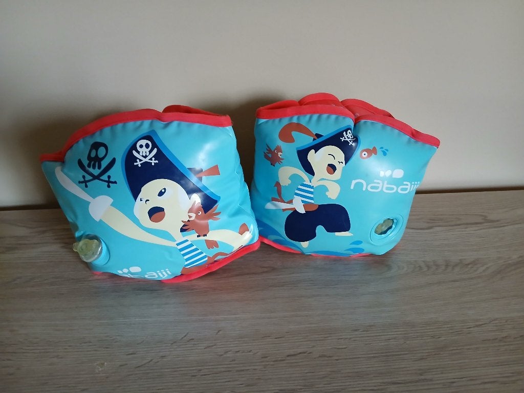 Zwembandjes Piraat, Kinderen en Baby's, Babykleding | Baby-zwemkleding, Ophalen, Zo goed als nieuw