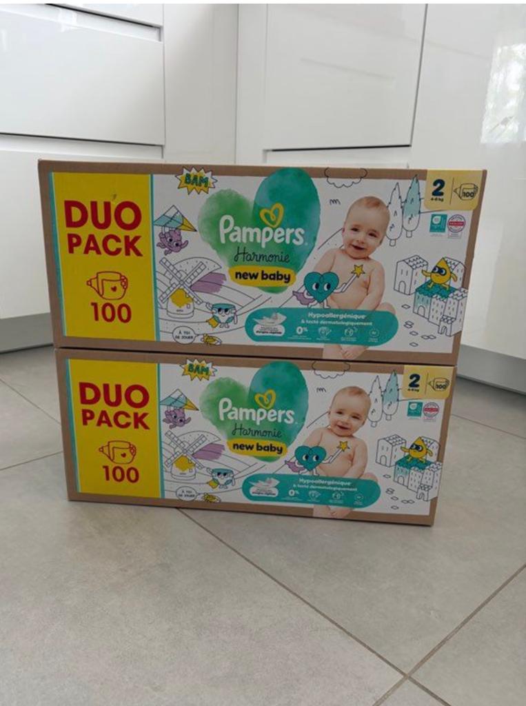 Duo pack pampers harmonie, Enlèvement, Neuf