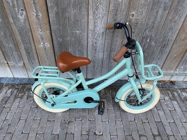 kinderfiets Spirit DIva met steunwieltjes, Fietsen en Brommers, Ophalen, Zo goed als nieuw, Spirit, Zijwieltjes