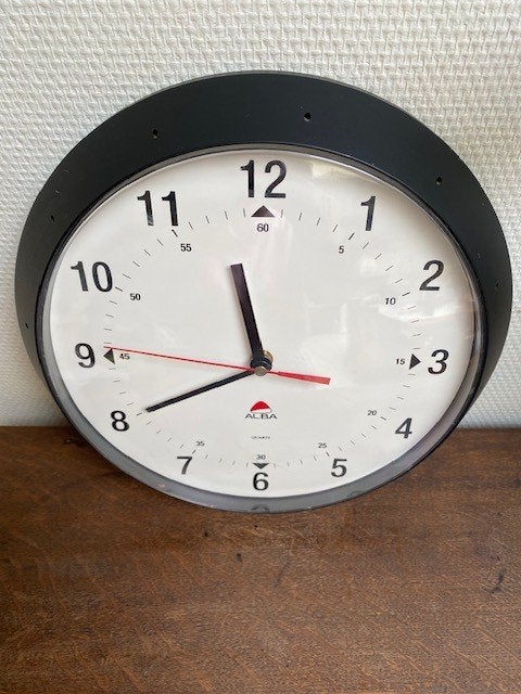 Horloge murale, Maison & Meubles, Accessoires pour la Maison | Horloges, Enlèvement, Comme neuf, Analogique, Horloge murale