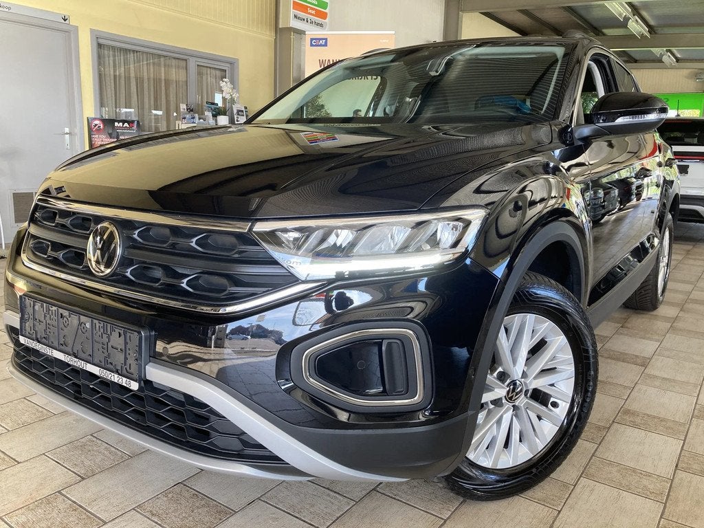 Volkswagen T-Roc LIFE 116tsi -Airco -GPS -Virtual cockpit -A, Autos, Achat, Euro 6, Entreprise, Noir