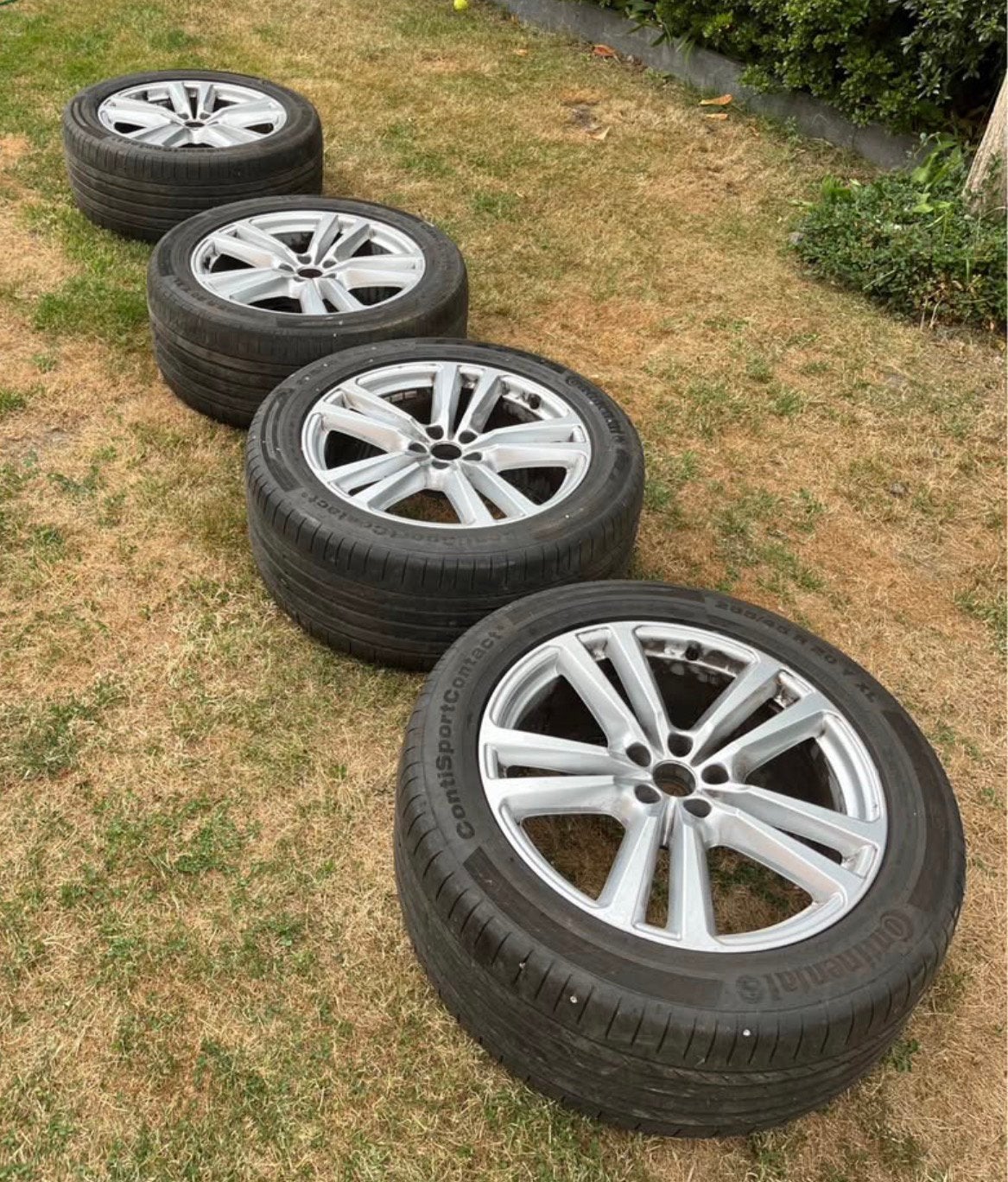 OEM Set 20" Audi Q7 4M S-Line Velgen 5x112  Schadevrij!, Ophalen, Overige, Velg(en), 20 inch
