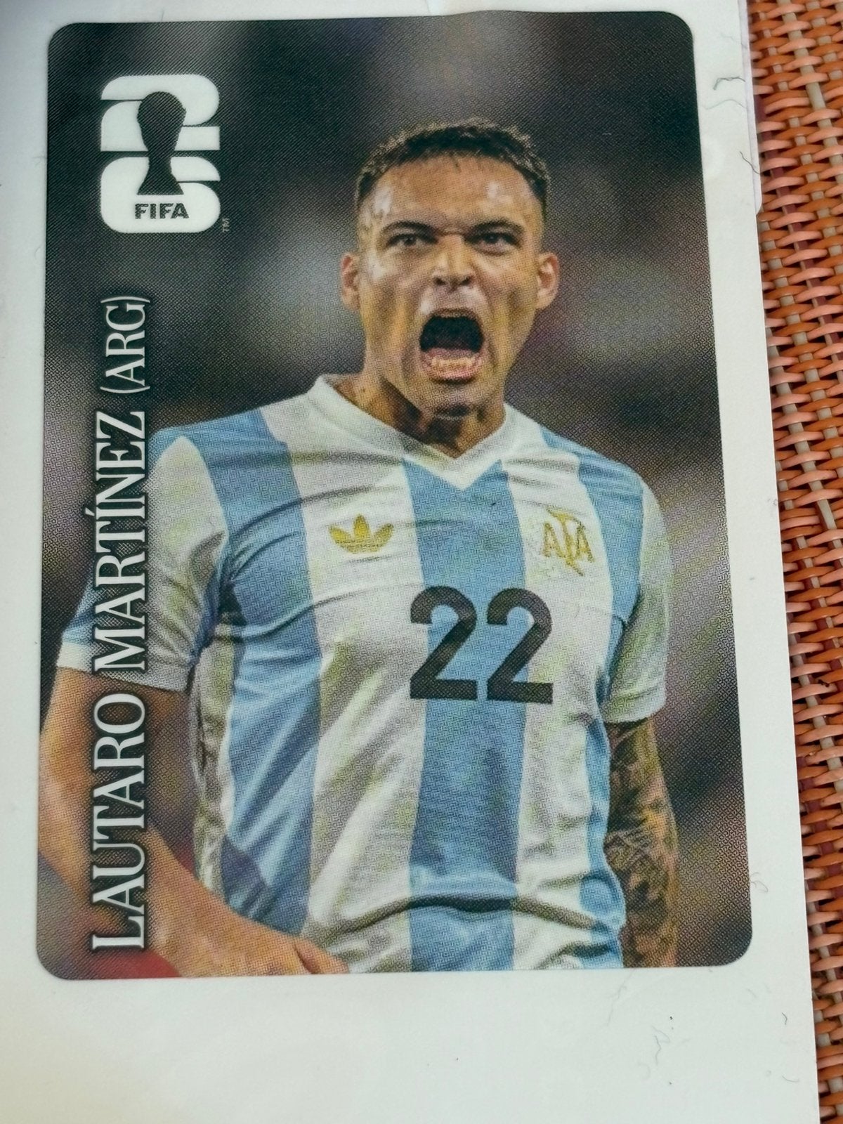 Lautaro Martinez coca cola sticker, Ophalen, Nieuw