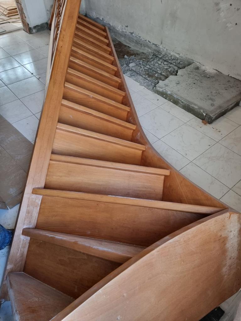 Beukenhouten trap  !!! Perfecte staat, Enlèvement, Escalier, 2 à 4 mètres