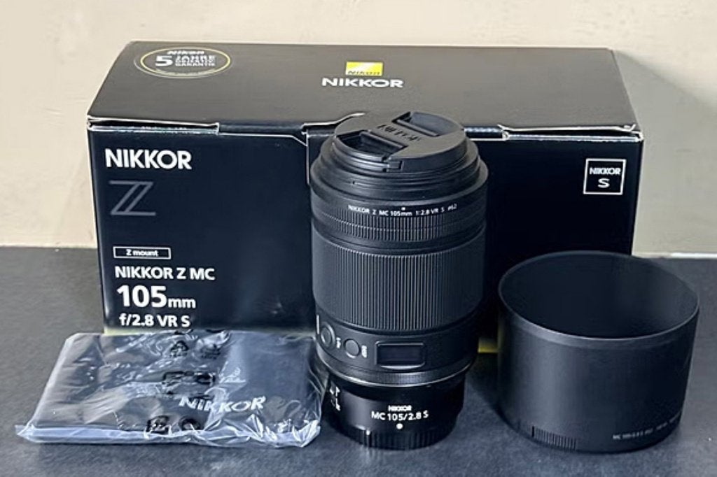 Nikon Z MC 105mm  f2.8 VR S   650 €, nieuw en compleet, Neuf, Monture Nikon Z, Enlèvement ou Envoi, Nikon