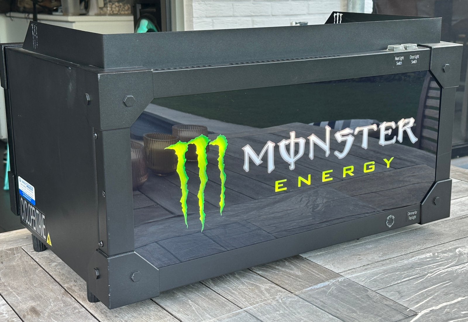 Monster Energy koelkast, Ophalen, Zo goed als nieuw
