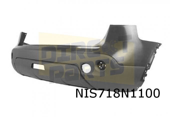 Nissan Qashqai (-1/14) achterbumper (te spuiten) Origineel!, -, Verzenden, -, Nieuw