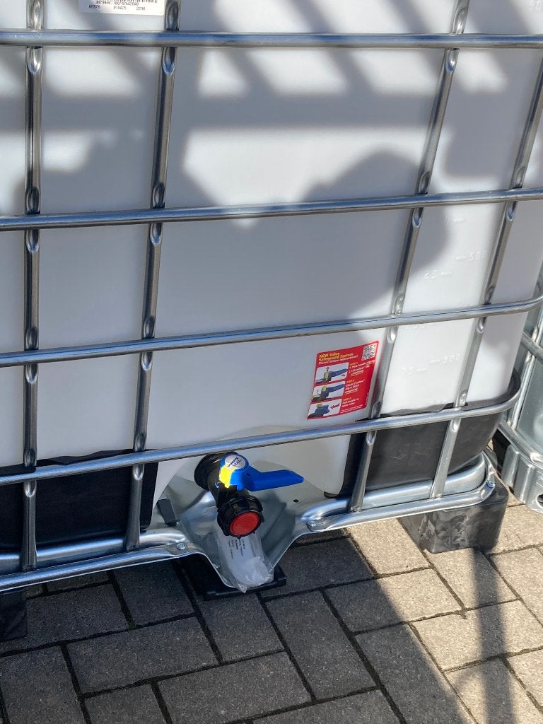 Ibc container 1000l, Enlèvement, Comme neuf, Synthétique, Avec robinet