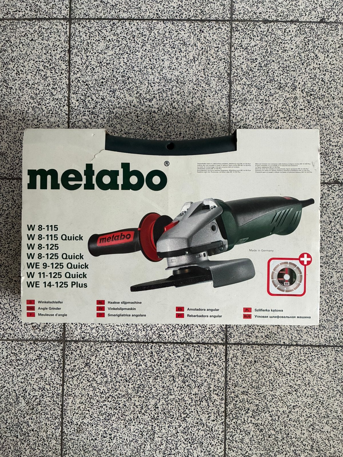 NIEUW - Metabo schuurmachine, Enlèvement, Neuf