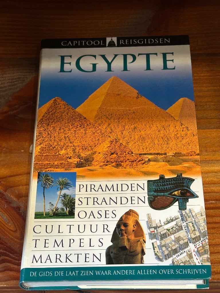 Reisgids Egypte, Boeken, Reisgidsen, Afrika, Capitool, Ophalen of Verzenden, Zo goed als nieuw