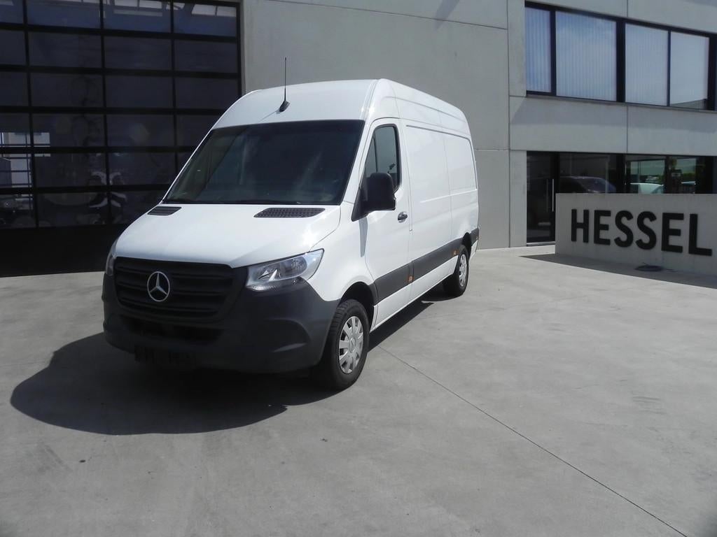 Mercedes-Benz Sprinter 317 gesloten bestelwagen met 3500 kg, Auto's, Automaat, Gebruikt, Euro 6, Wit
