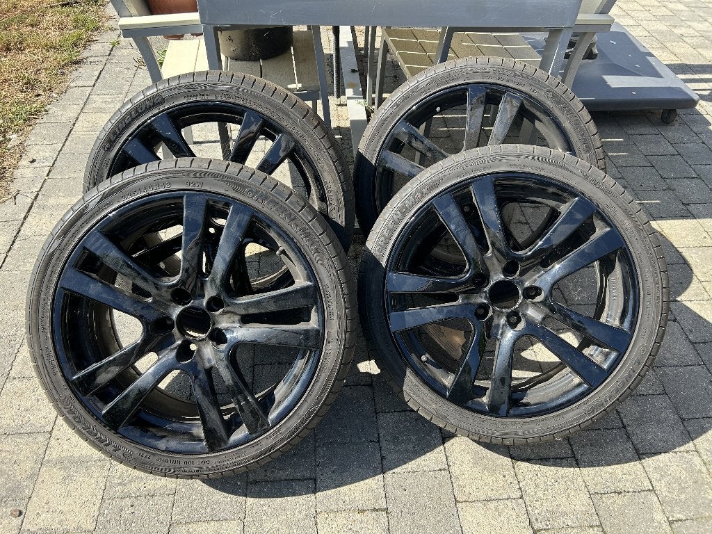 Set velgen+banden 5x120 18", Auto-onderdelen, Banden en Velgen, Ophalen, 18 inch, Gebruikt, Banden en Velgen