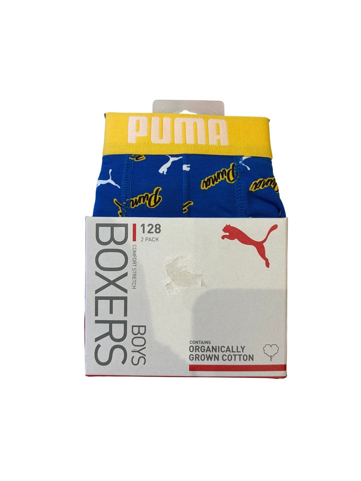 Lot de 2 Boxers PUMA Garçon (Taille 128 / 8 ans) – NEUFS, Enlèvement ou Envoi, Neuf, Garçon, Vêtements de nuit ou Sous-vêtements