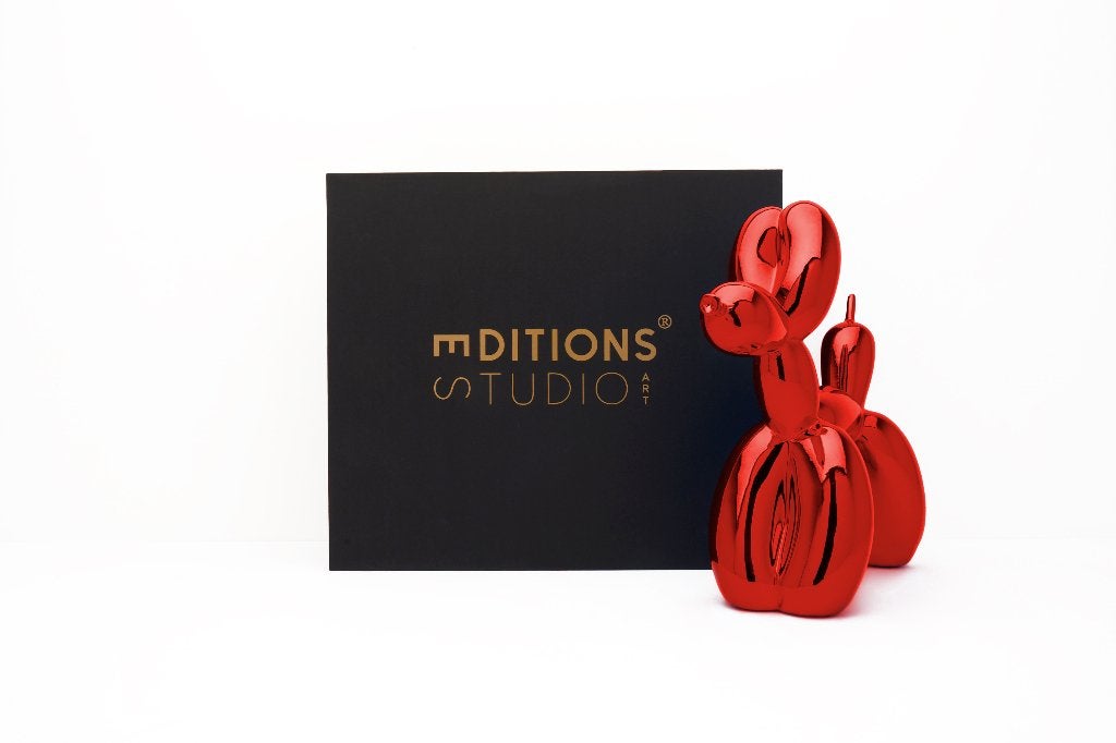 Jeff Koons (After) - Balloon Dog XXL rouge, Enlèvement ou Envoi
