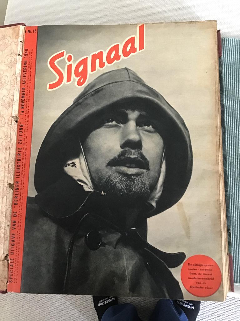 Ingebonden Signaal tijdschriften, Ophalen, Tweede Wereldoorlog, Gelezen