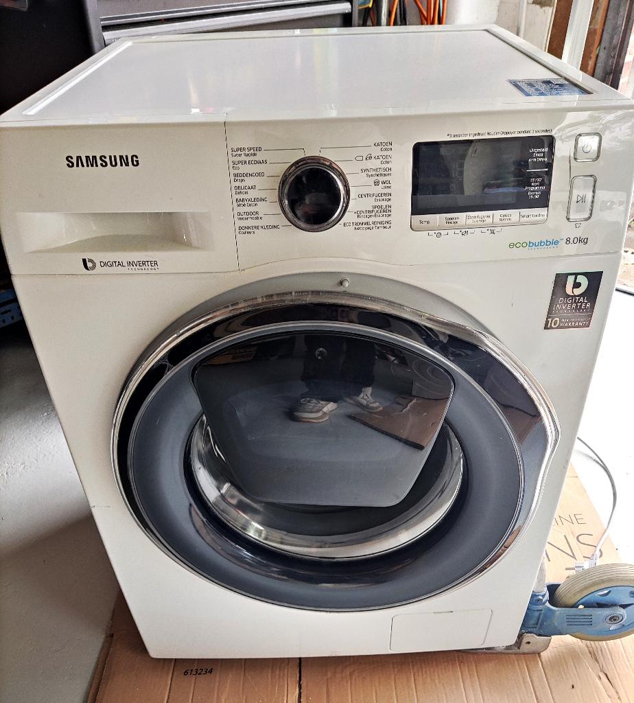 Samsung WW81K6404QW - Ecobubble - Wasmachine 8Kg -A+++, Elektronische apparatuur, Wasmachines, Ophalen, 1200 tot 1600 toeren, 8 tot 10 kg