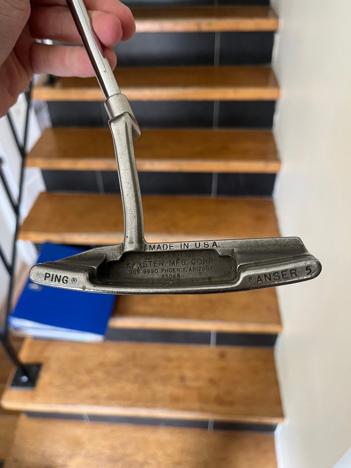 Putter Ping Anser 5 Blade, Sport en Fitness, Golf, Ophalen of Verzenden, Gebruikt, Club, Ping