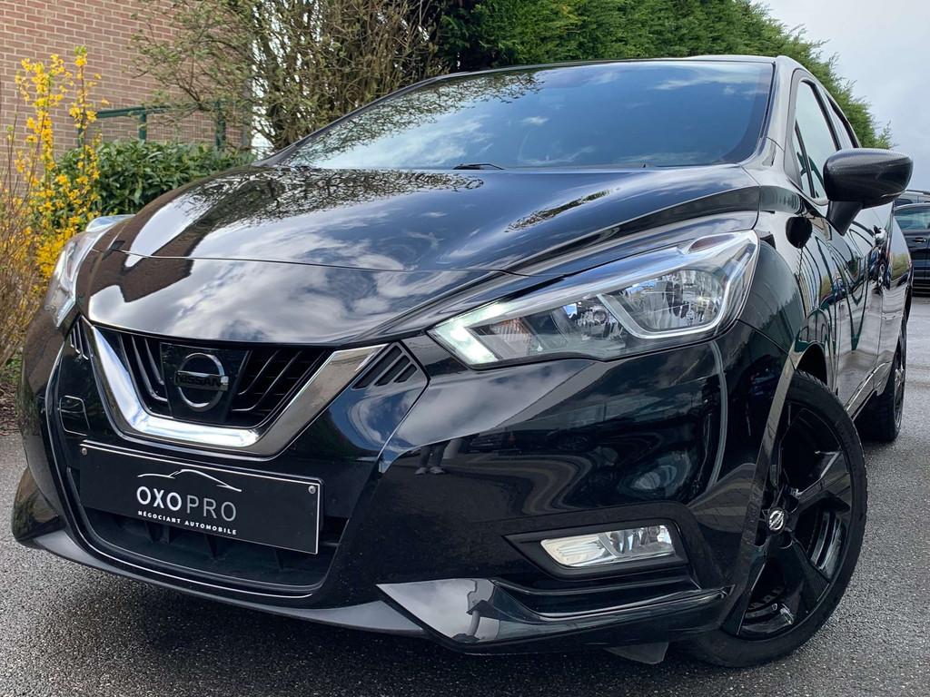Nissan Micra N-Sport 1.0i 100CV / PACK SPORT / FULL OPTIONS, Auto's, Voorwielaandrijving, Gebruikt, Zwart, 5 deurs