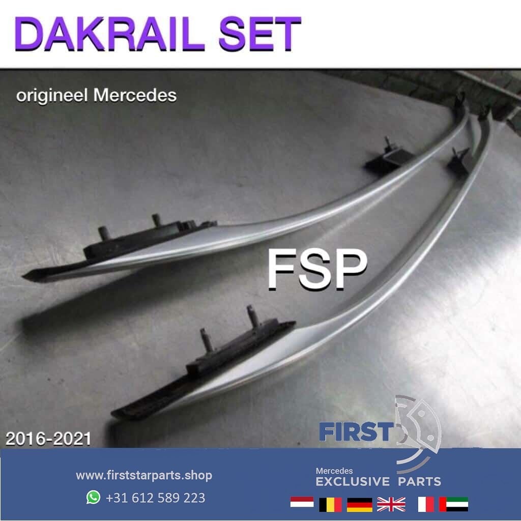 W253 GLC DAKRAIL SET ORIGINEEL Mercedes DAK RAILS LINKS+RECH, Auto-onderdelen, Gebruikt, Ophalen of Verzenden, -, -