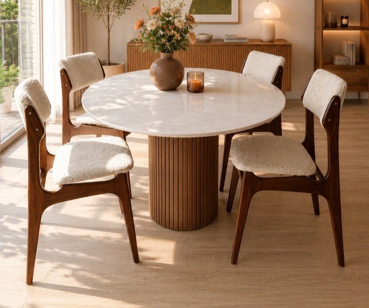 Vintage set Eric Buch  design stoelen te koop.Set van 4, Enlèvement