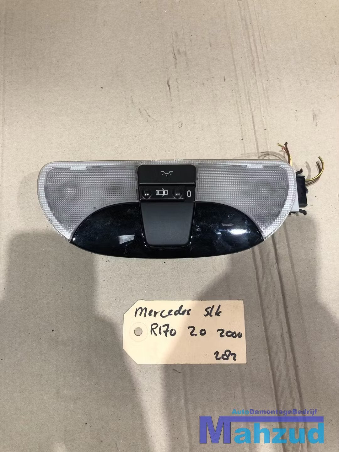 MERCEDES SLK R170 binnenverlichting schakelaar A1708200601, Auto-onderdelen, Dashboard en Schakelaars, Gebruikt, Mercedes-Benz AG