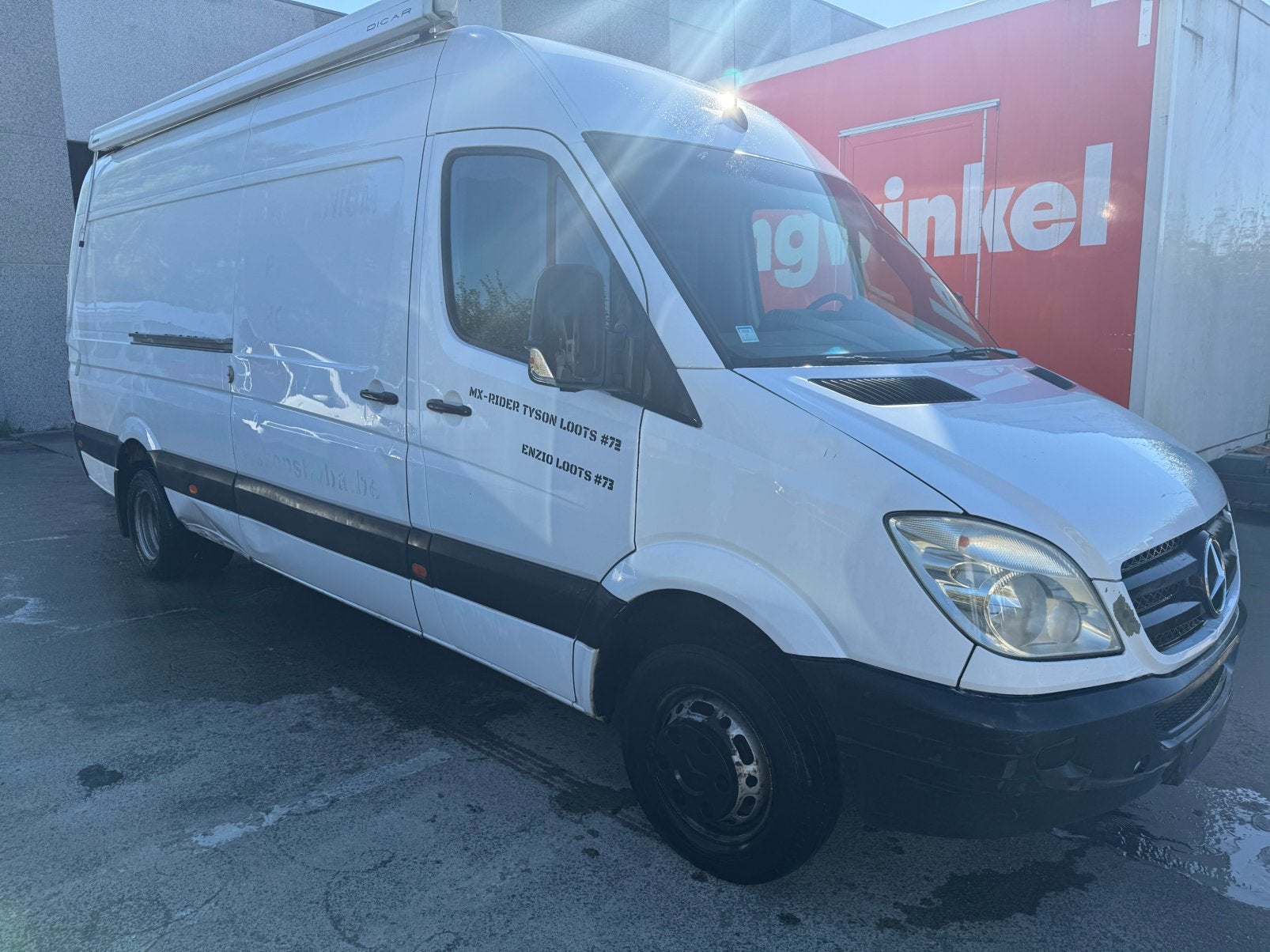 Mercedes Sprinter 515 cdi de 2008 Euro4 Maxi!, Autos, Achat, Entreprise, Boîte manuelle, Euro 4