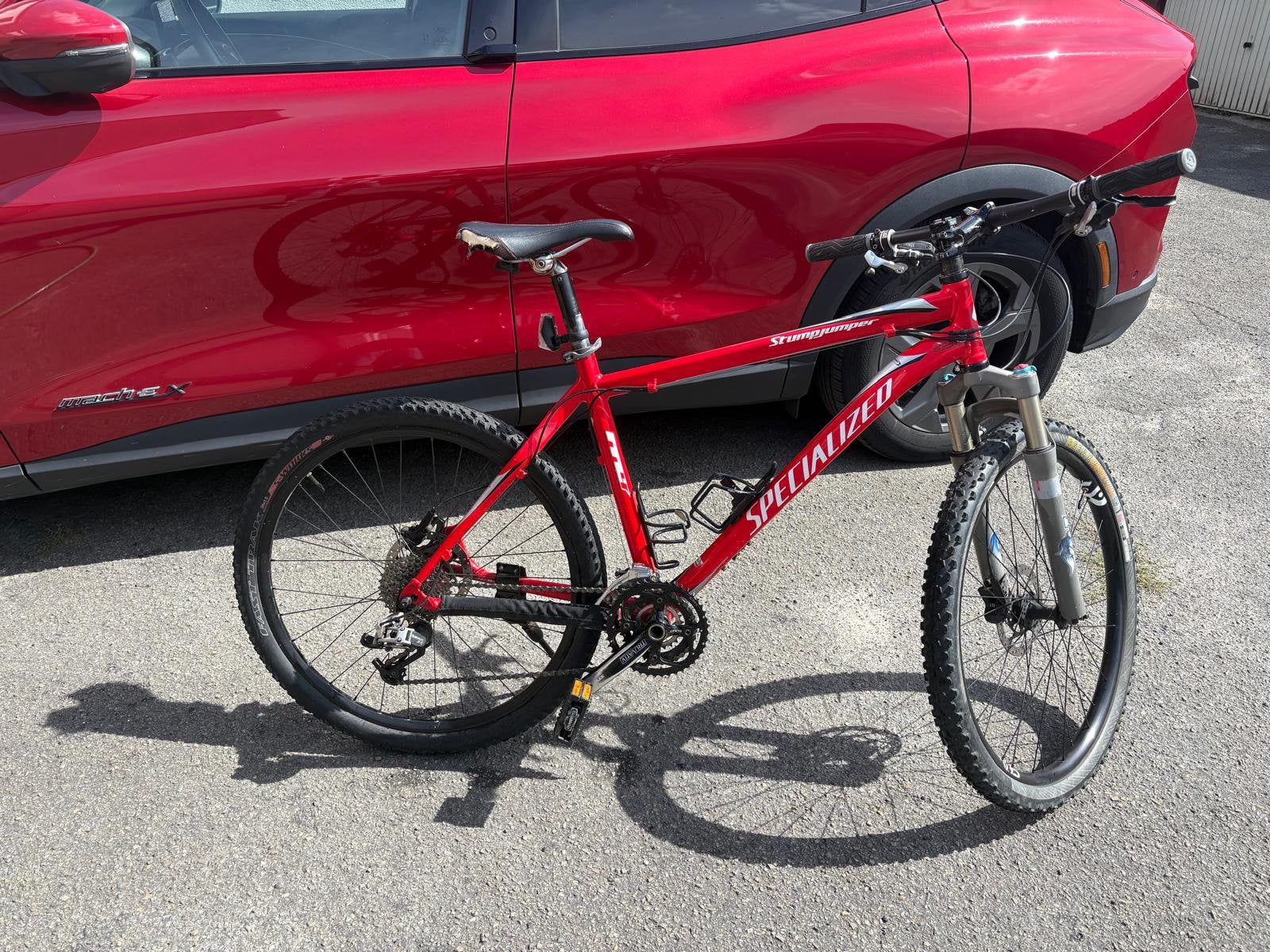 Specialized Stumpjumper Comp - SRAM 9, Fox voorvork, netjes, Fietsen en Brommers, Fietsen | Oldtimers, Ophalen, Schijfrem