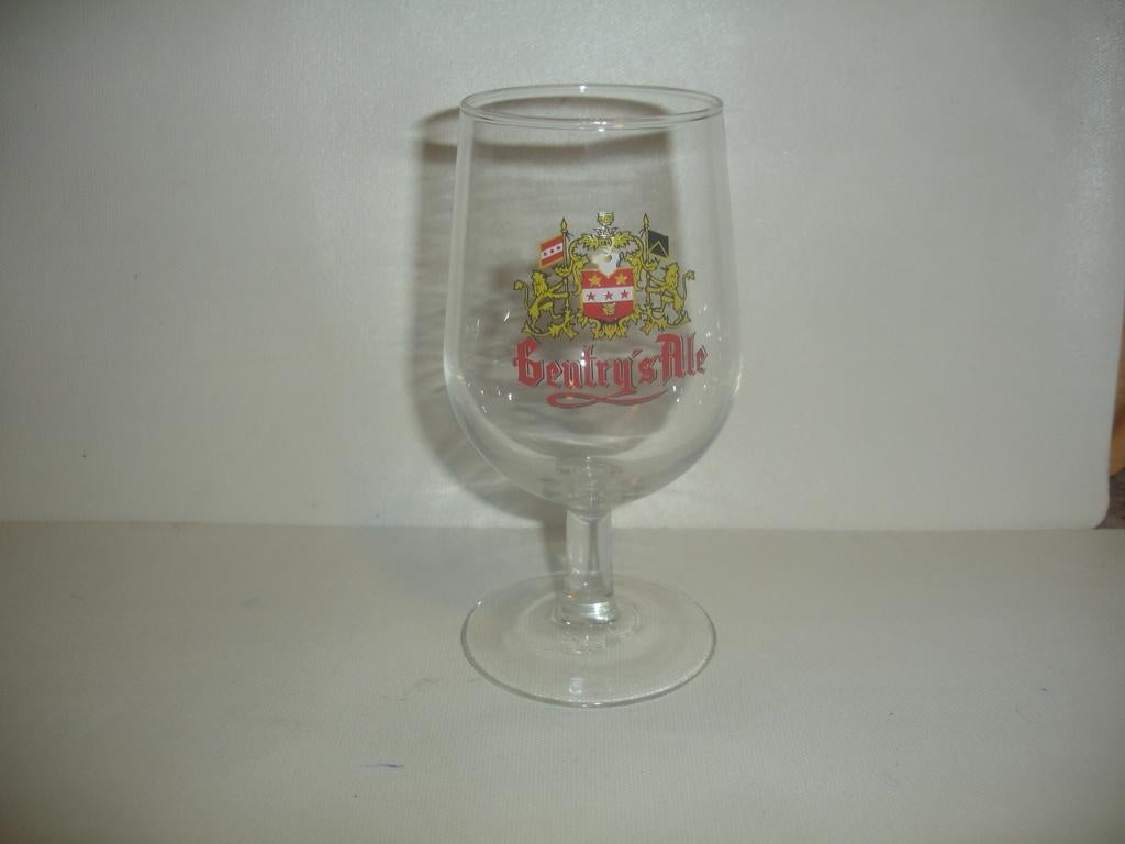 Bierglas Gentry's Ale, 25cl, Enlèvement ou Envoi, Comme neuf, Verre ou Verres, Autres marques