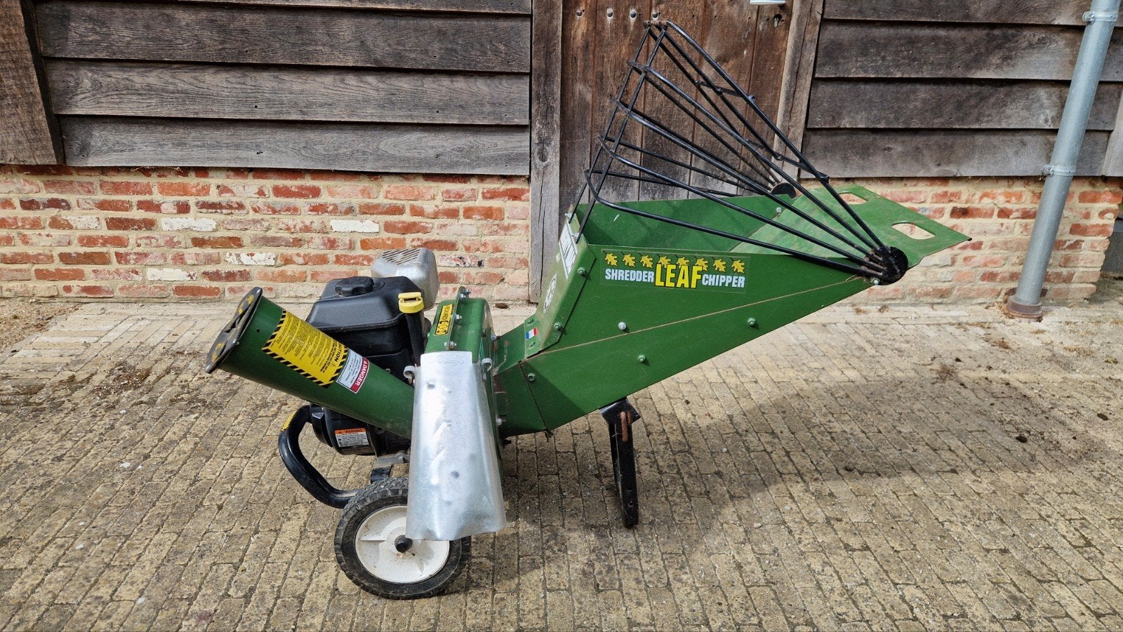 8.25pk hakselaar versnipperaar Mighty Mac BS, Tuin en Terras, Hakselaars, Ophalen, Gebruikt, Benzine, Brigss&stratton