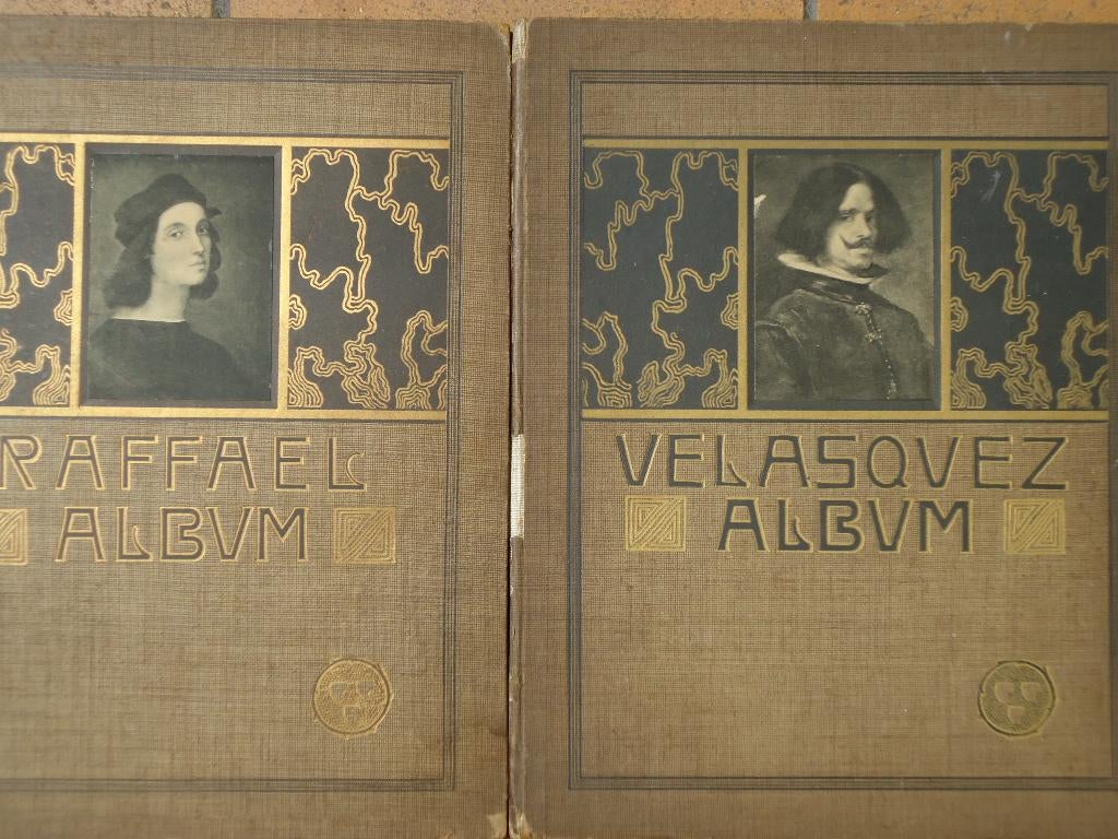ca 1905 oude boeken Raphaël & Velazques Berlin Globus Verlag, Ophalen of Verzenden