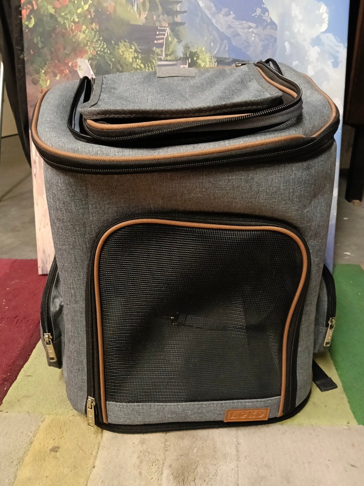 Sac a dos de transport pour chien  ni, Enlèvement
