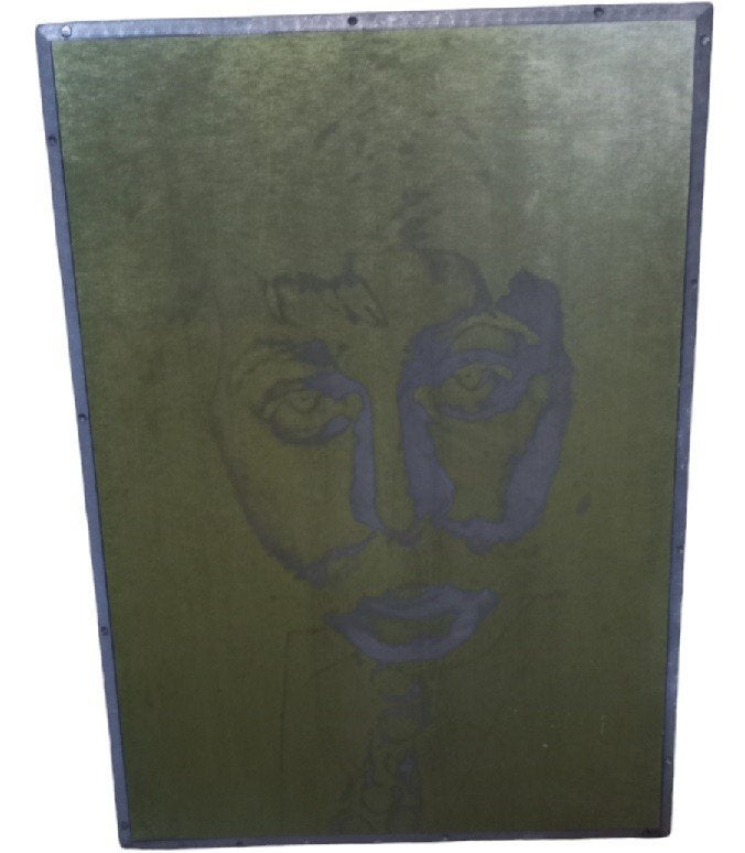 ancienne plaque de pression Willy Lecomte, Enlèvement ou Envoi