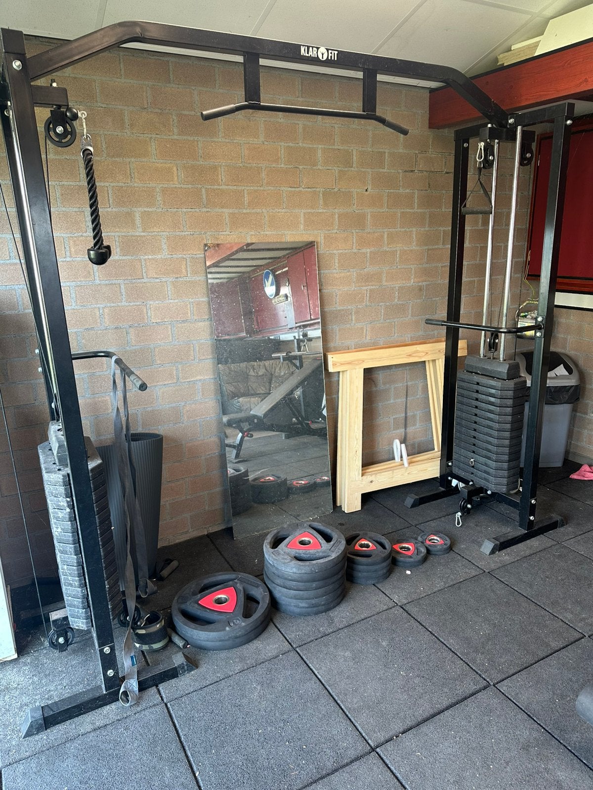 Complete home gym, Sport en Fitness, Fitnessmaterialen, Zo goed als nieuw, Ophalen