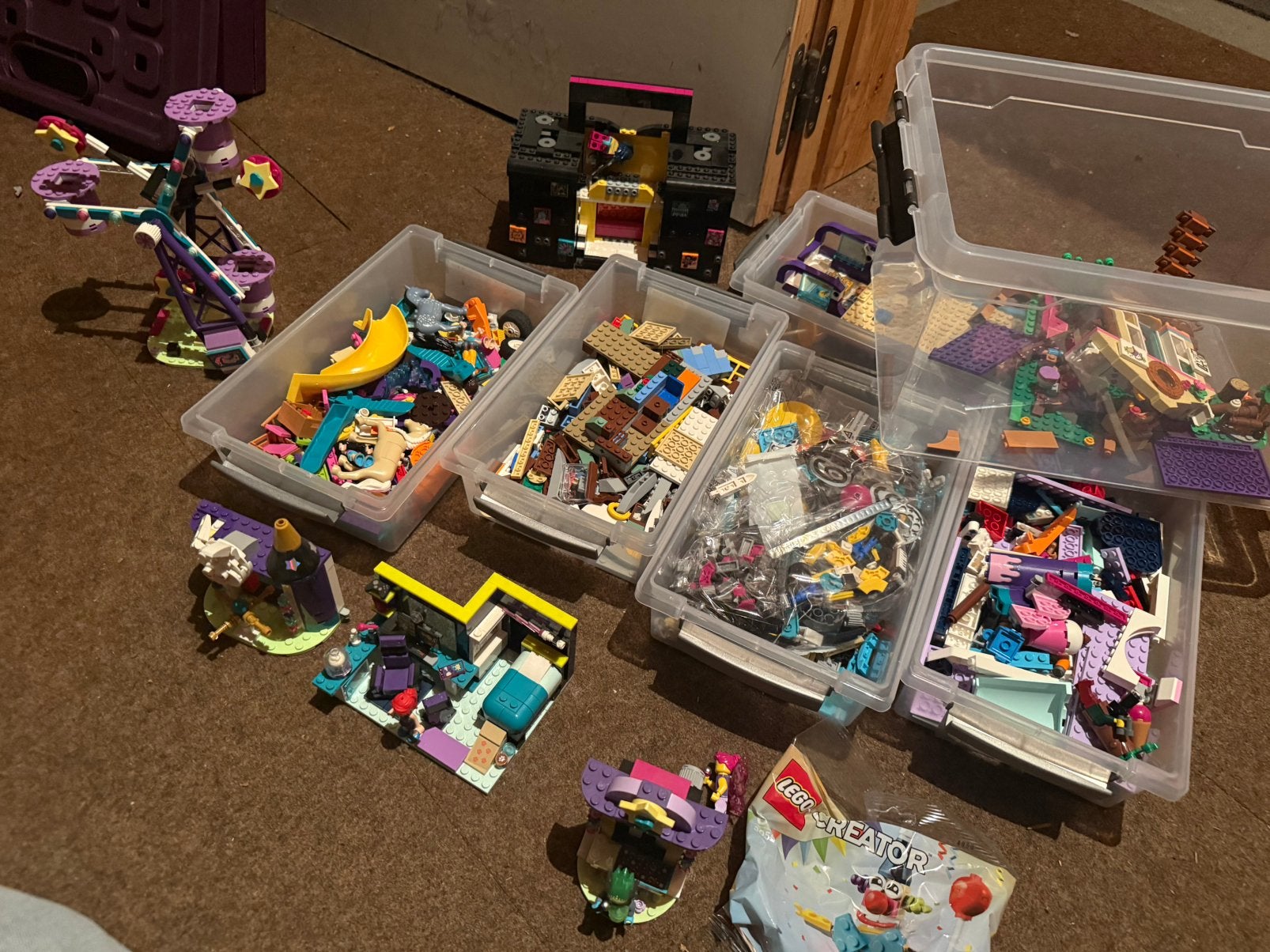 Grote partij originele LEGO – Friends, Disney, trein en meer, Ophalen, Gebruikt, Lego, Disney