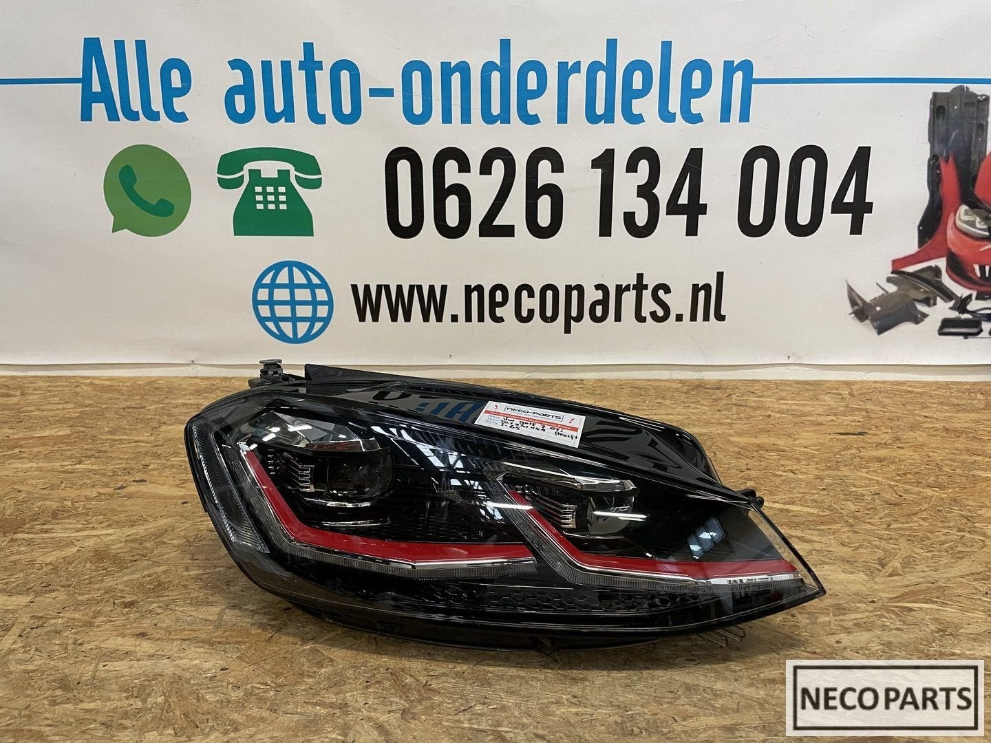 VW GOLF 7 GTI FACELIFT VOL LED KOPLAMP 5G1941114A ORIGINEEL, Volkswagen, -, Utilisé, -