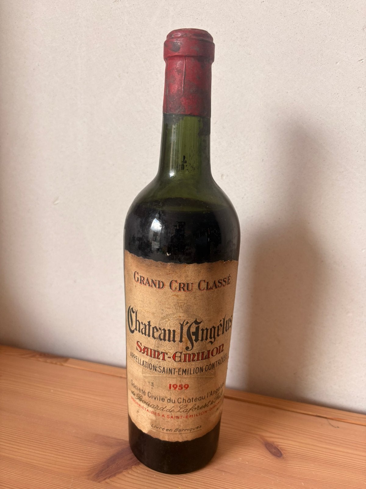 Angélus 1959, Enlèvement, Comme neuf