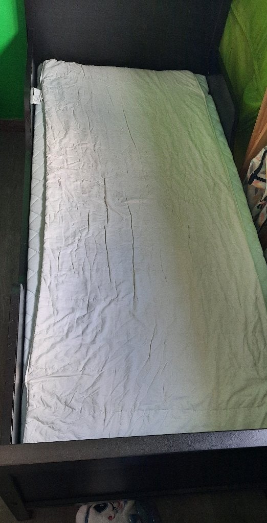 Peuterbed 70 x 160, Gebruikt, 70 tot 85 cm, 140 tot 160 cm, Ophalen