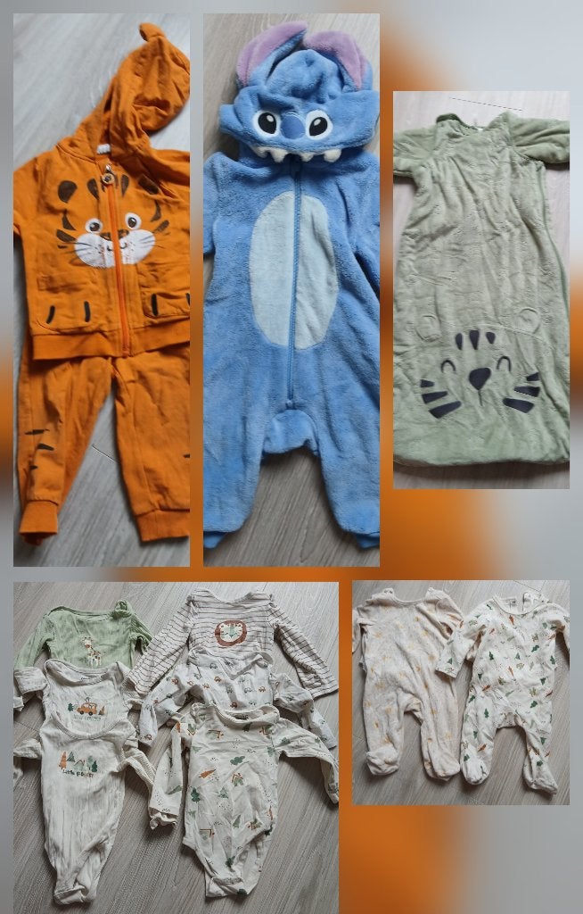 Lot de vêtements bébé garçon 12M, Enlèvement, Utilisé, Taille 74